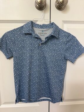 crewcuts Blue Floral Polo Shirt - boys